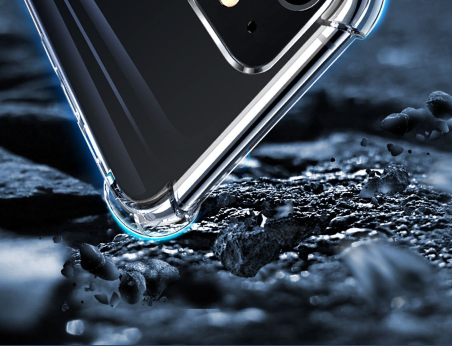 Phone Case Four-corner Airbag Drop-resistant Transparent Phone Case Protective Case
