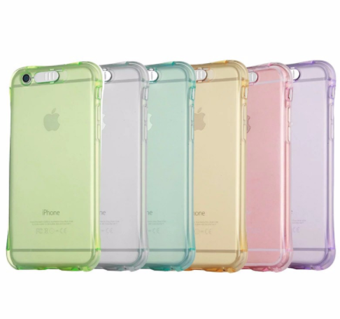 Compatible With LED TPU Case Cases Transparent Luminous Back Cover