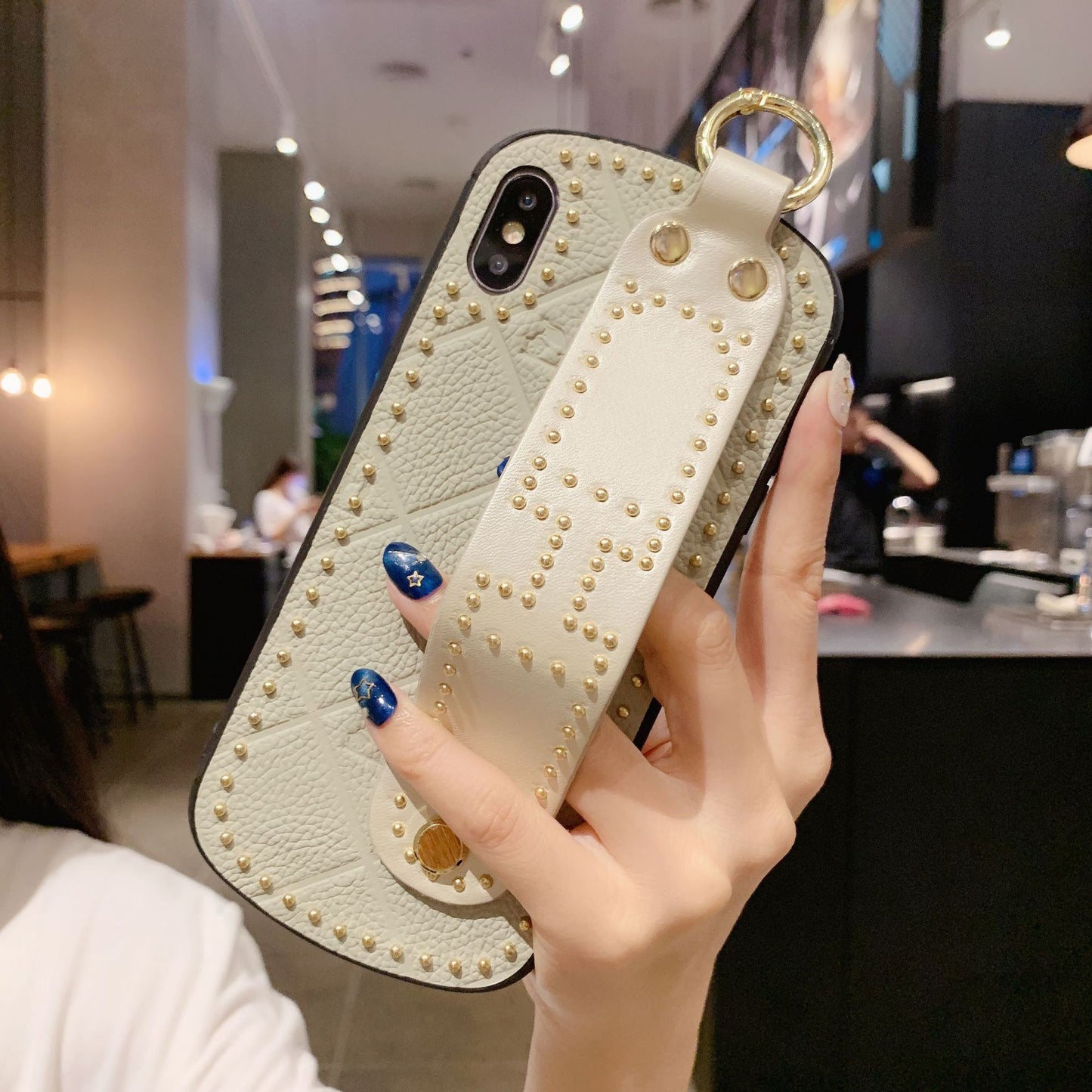 Compatible with Apple , Luxury leather phone case