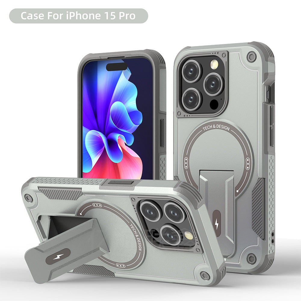 15 Phone Case Bundesliga Magnetic IPhone14Plus Invisible Bracket