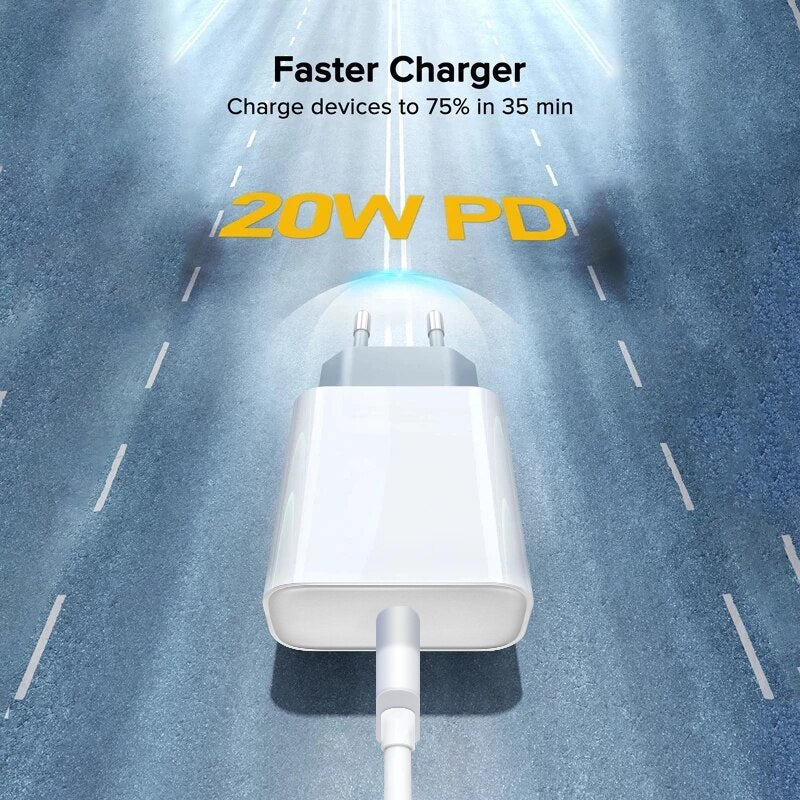 20W Mobile PD Charger Type-c Interface